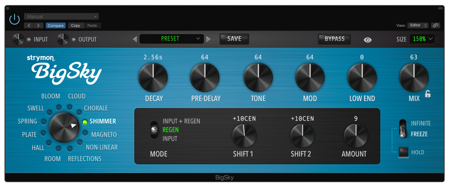 BigSky Plugin UI — Shimmer Algorithm
