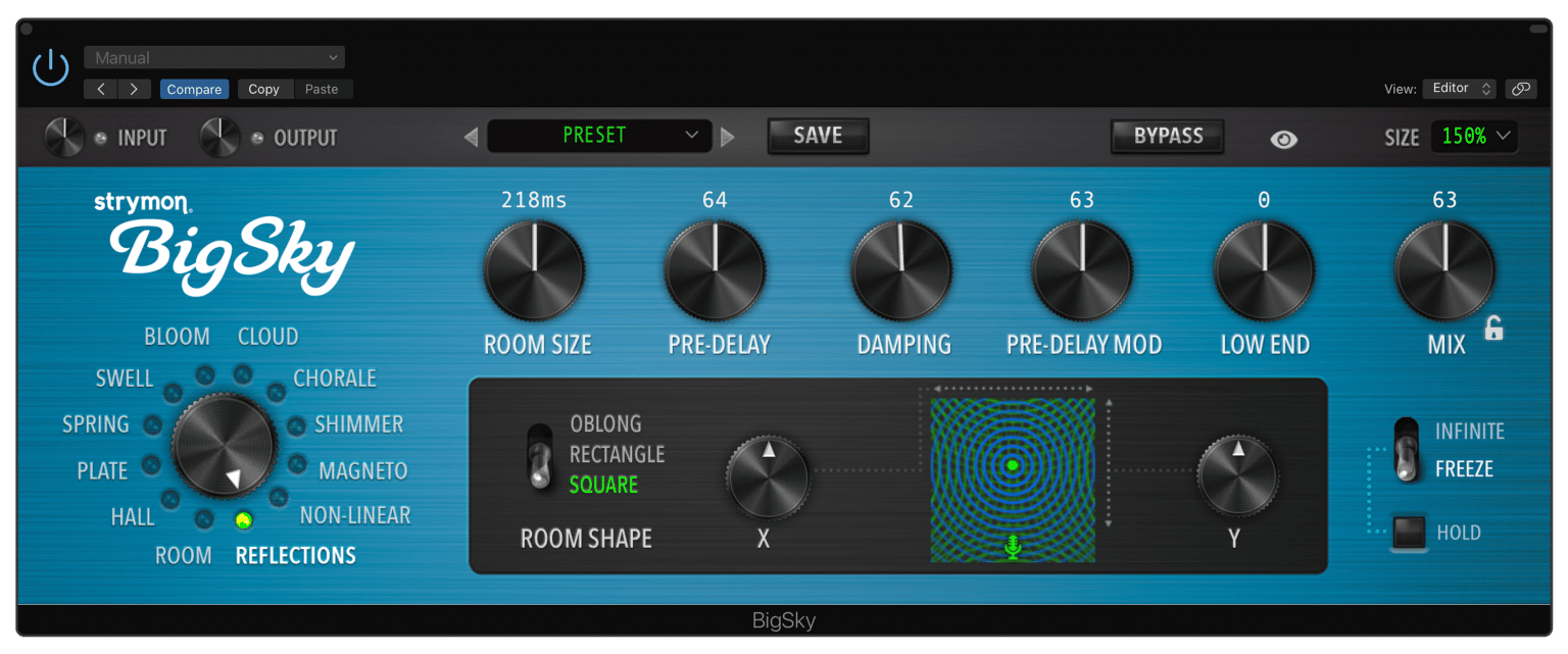 BigSky Plugin UI — Reflections Algorithm